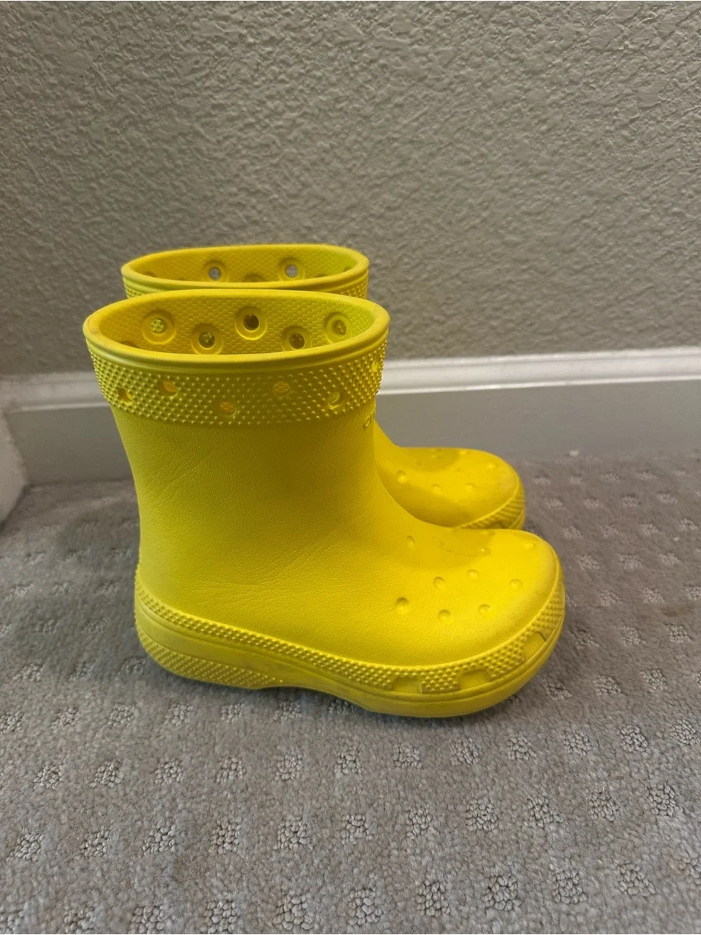 Crocs Kids' Yellow Boots